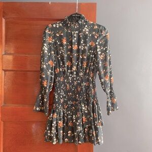 Princess Polly dark teal size US 4 mini dress